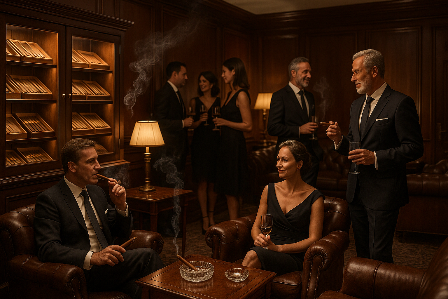 Events der Lounge of Smoke