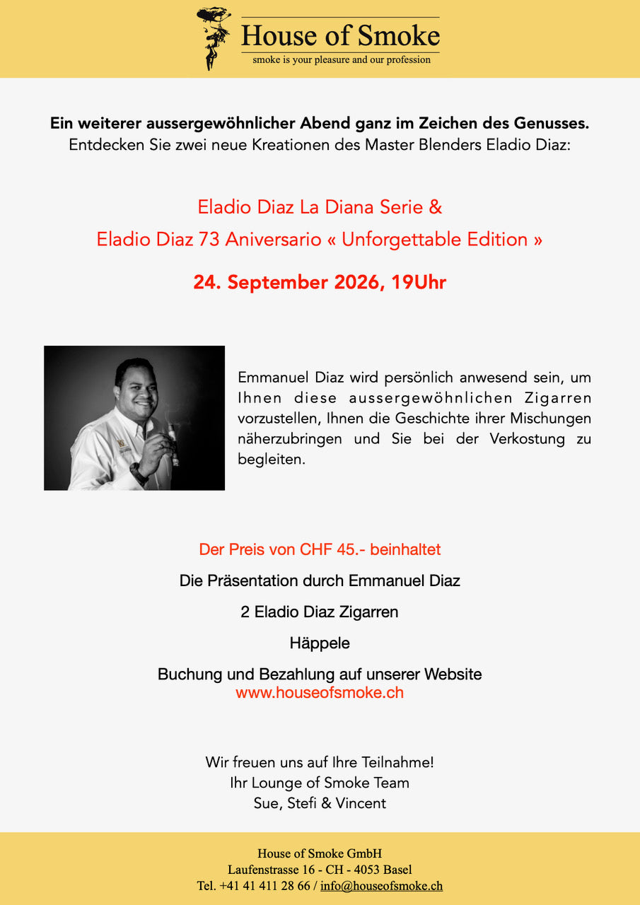 Eladio Diaz Event 24.09.2026