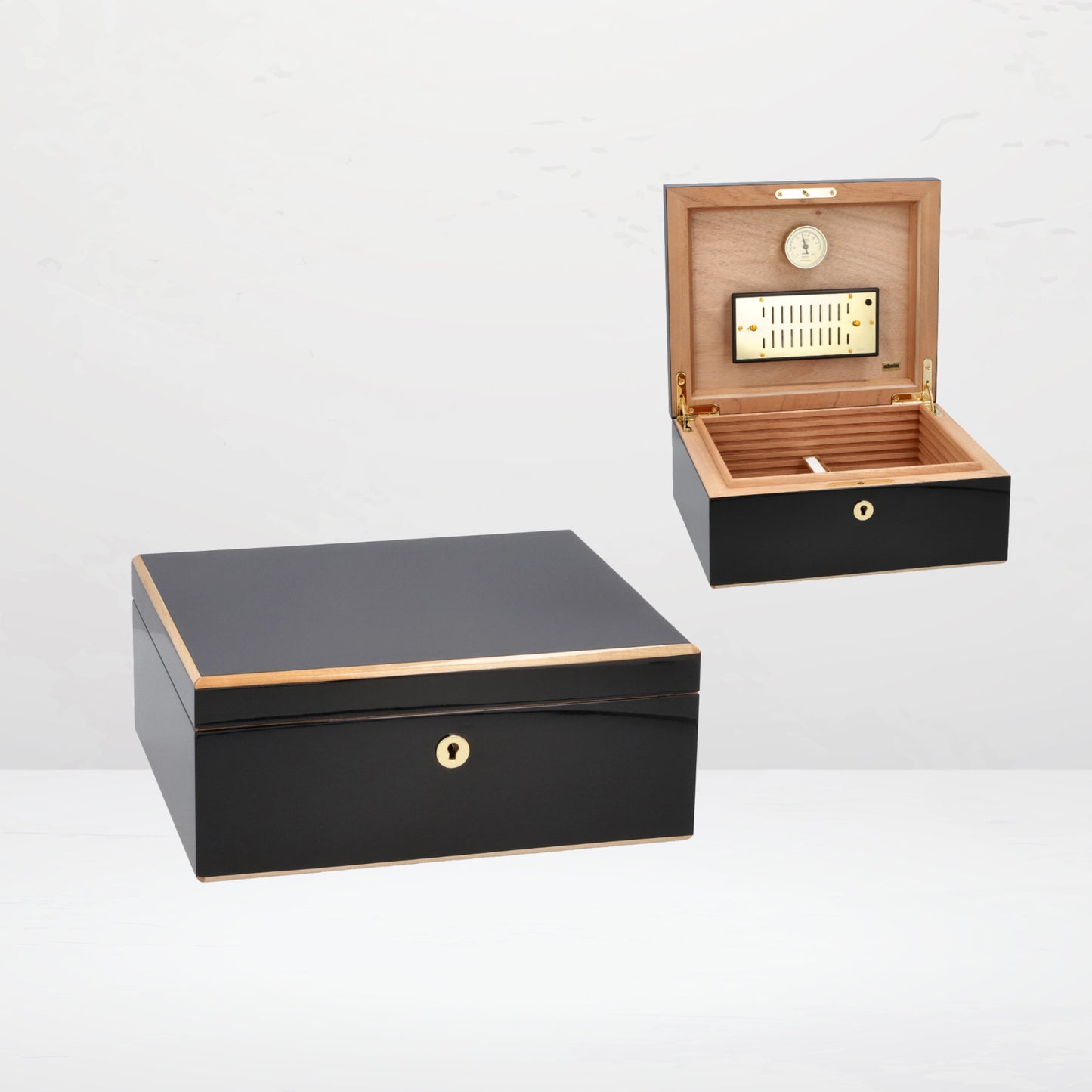 Adorini Milan Medium Deluxe Schwarz High Gloss - 11