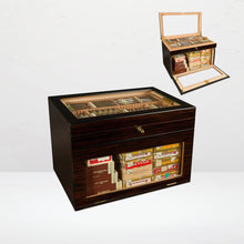 adorini Humidor Portico Deluxe braun - 33