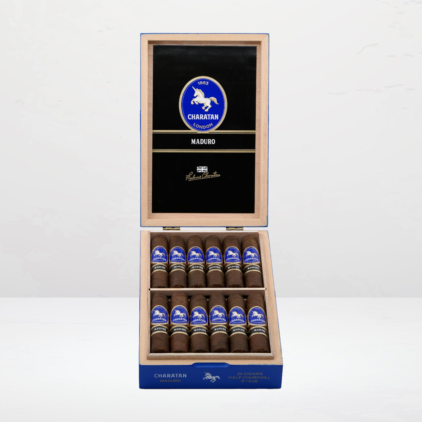 Charatan Maduro Half Churchill