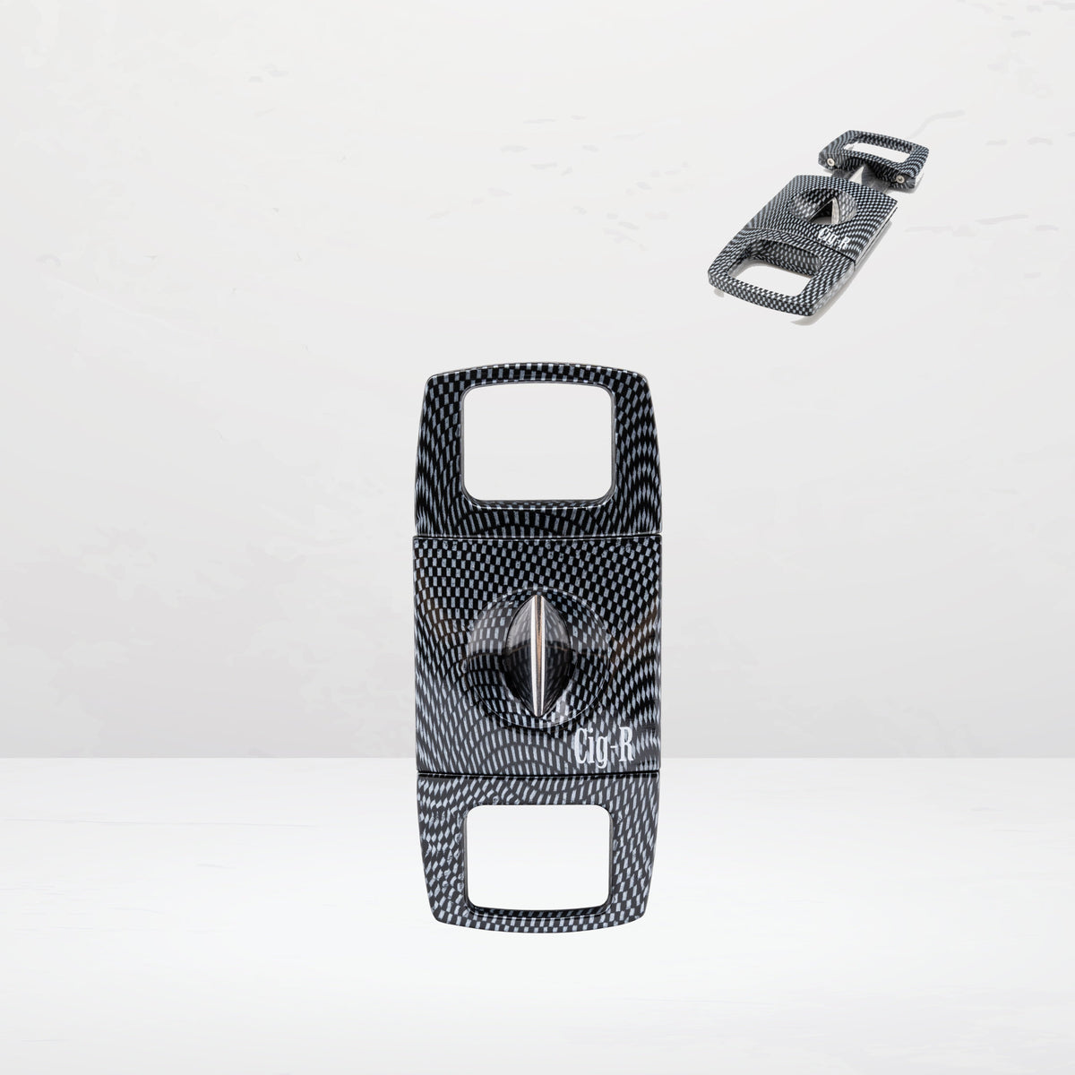Cig-R-Cigar Cutter V-Cut Carbon