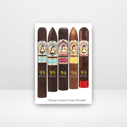 La Aroma del Caribe 5 Cigar Sampler Sampler