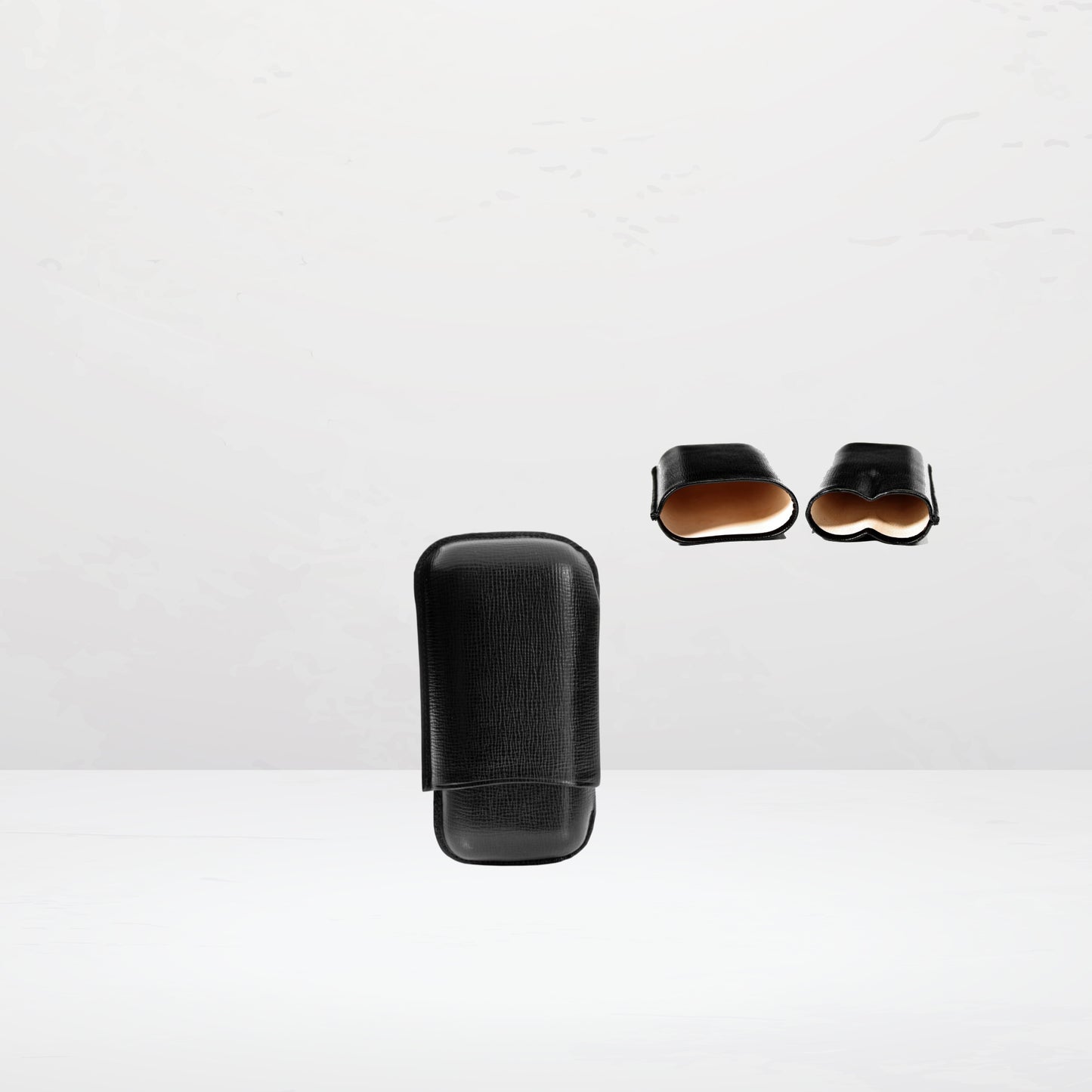 Martin Wess Zigarrenetui black 2 er