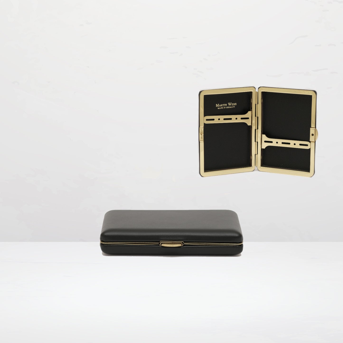 Martin Wess Zigaretten Etui Schwarz