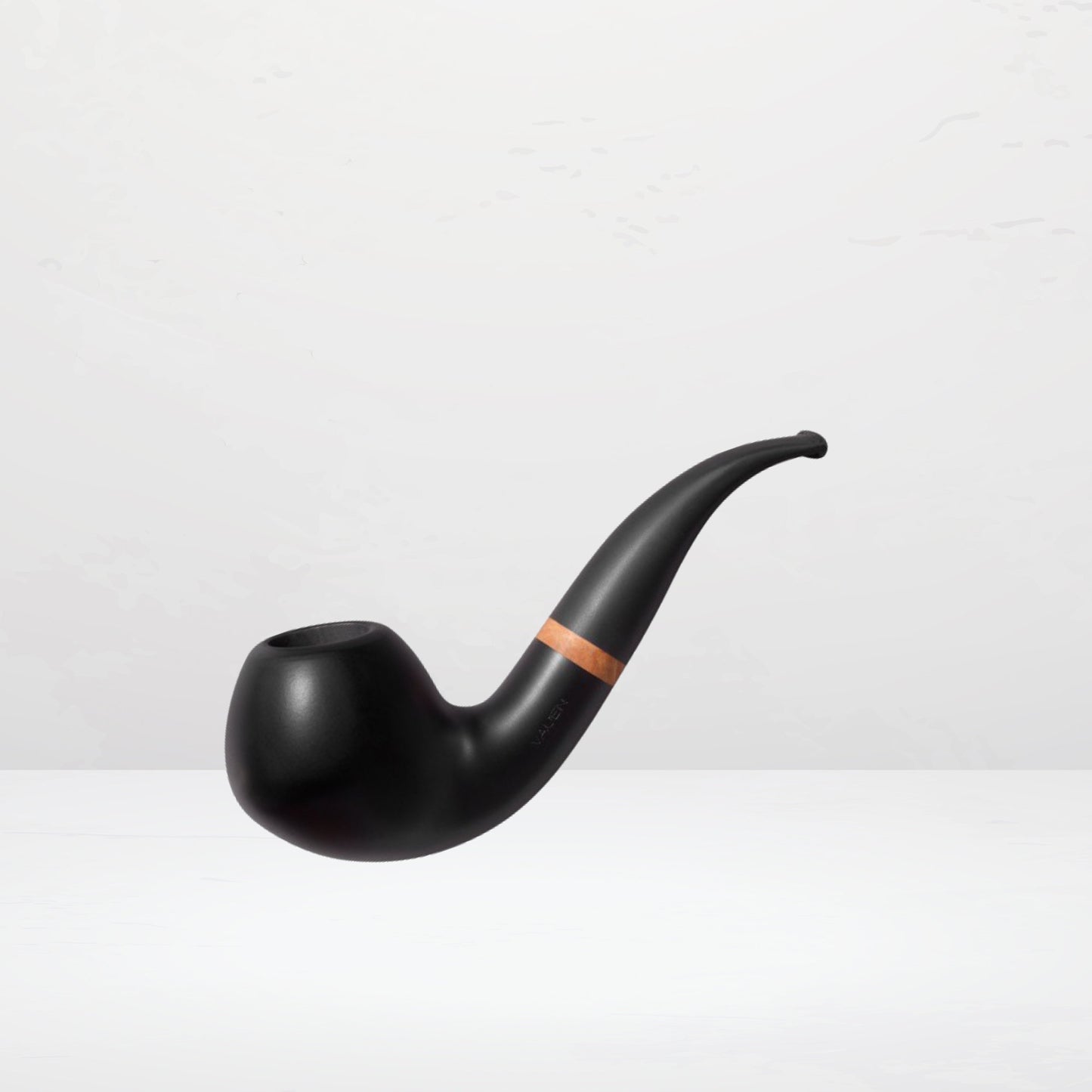 Vauen Olaf Half Bent Glatt Schwarz 1815 9mm