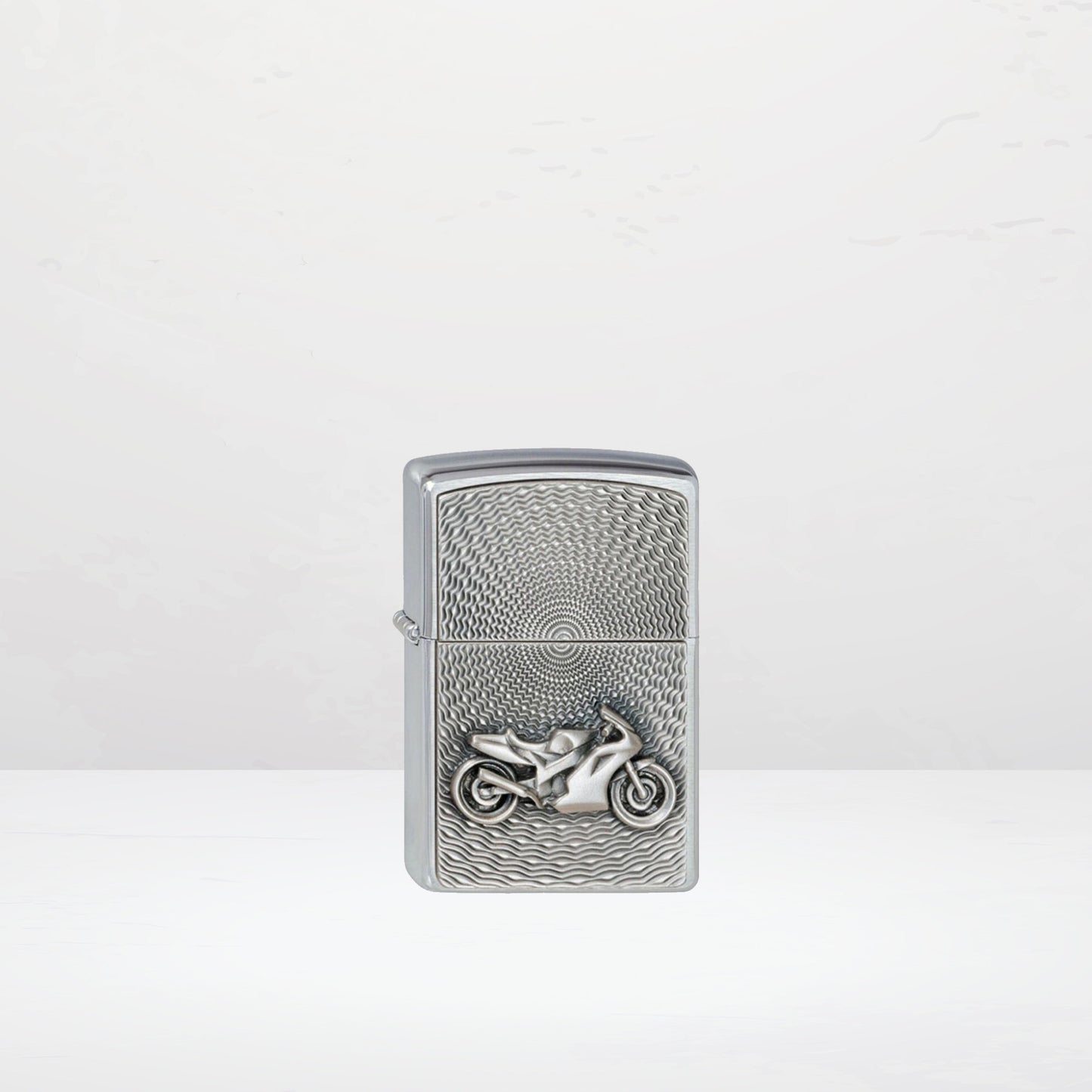 Zippo Motor Bike Emblem Chrom