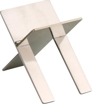 Zigarrenbank Metall chrom poliert gross