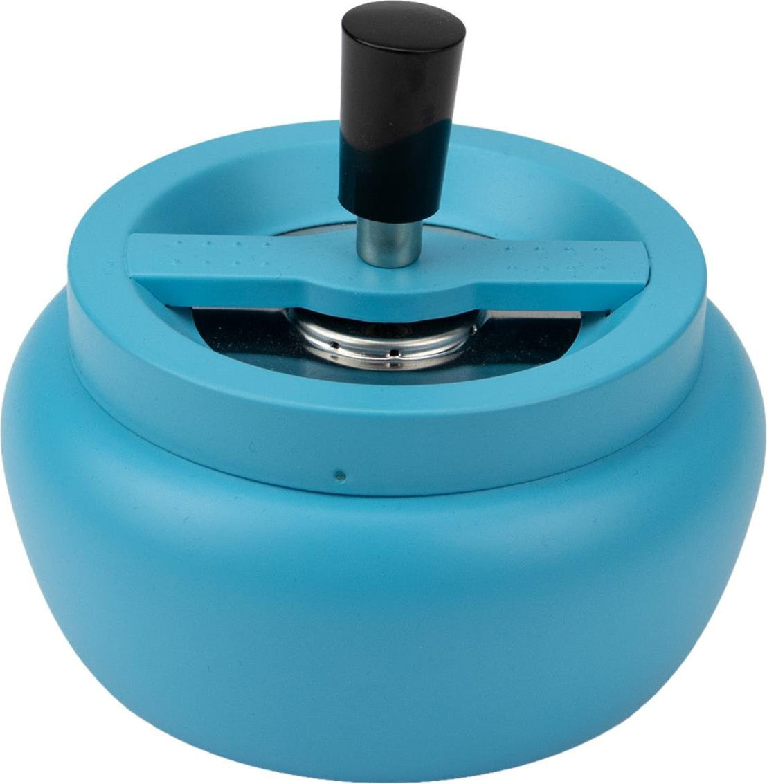 Drehascher bauchig neon blue matt
