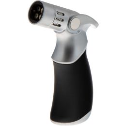 Cozy Table Torch Silber& Schwarz