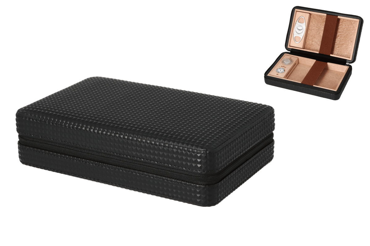 Angelo Reisehumidor Diamond schwarz