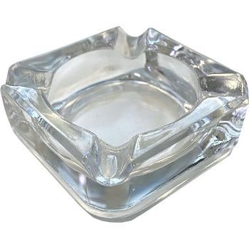 Glas Aschenbecher Quadrat