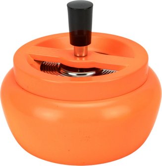 Drehascher bauchig neon orange matt