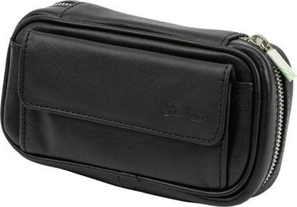 Passatore Pfeifentasche Leder schwarz