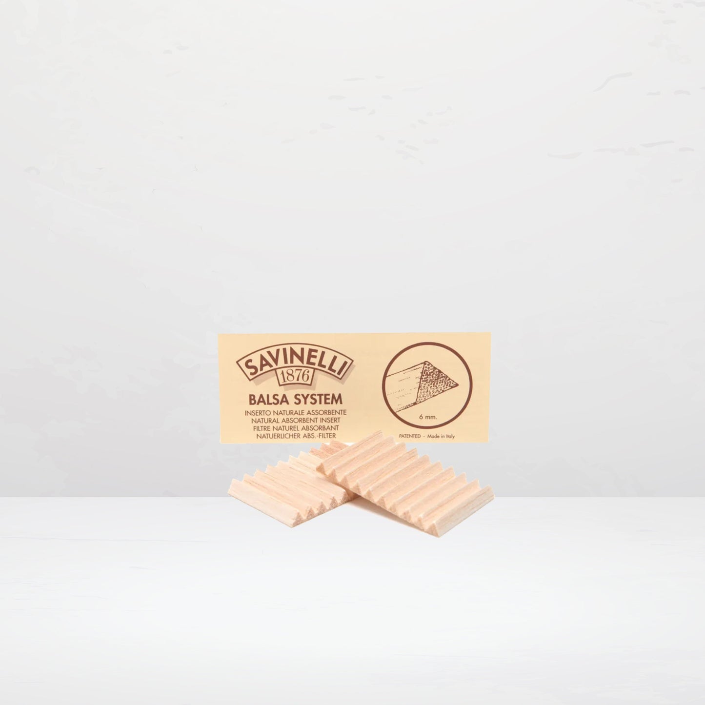 Savinelli Balsa System Pfeifenfilter 6mm