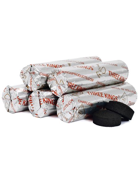 Three Kings Shisha Kohle 33mm